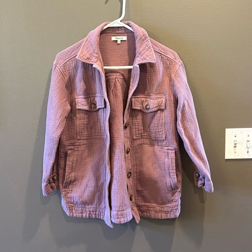 Madewell shacket style top size XS